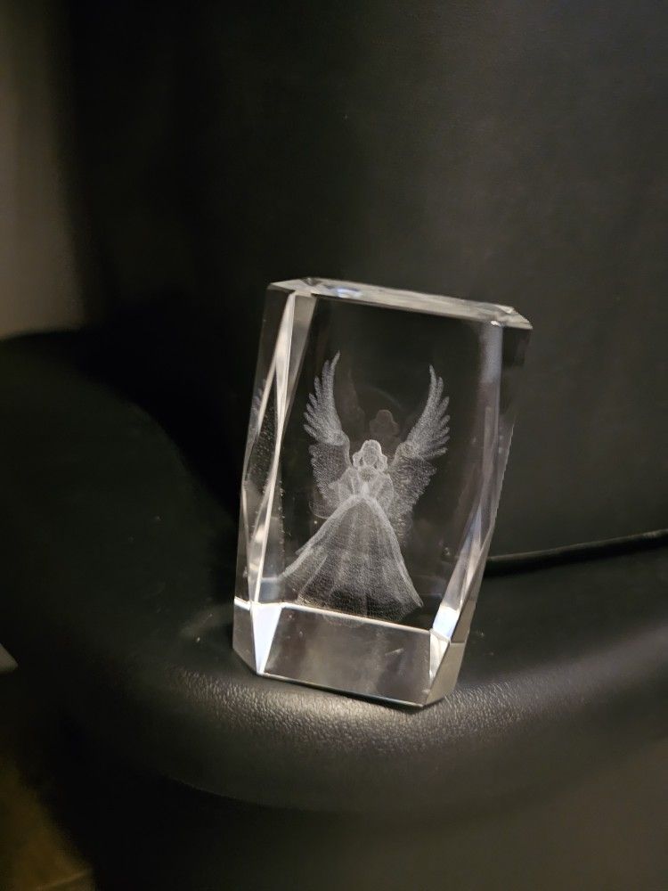 Angel Glass Paperweight 