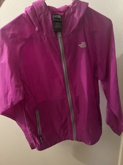 North Face Rain Jacket Girls L 14/16