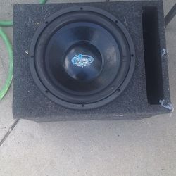 Bass Box And Amplifier 