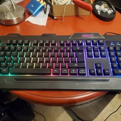 Keyboard Backlit Rainbow L.E.D.