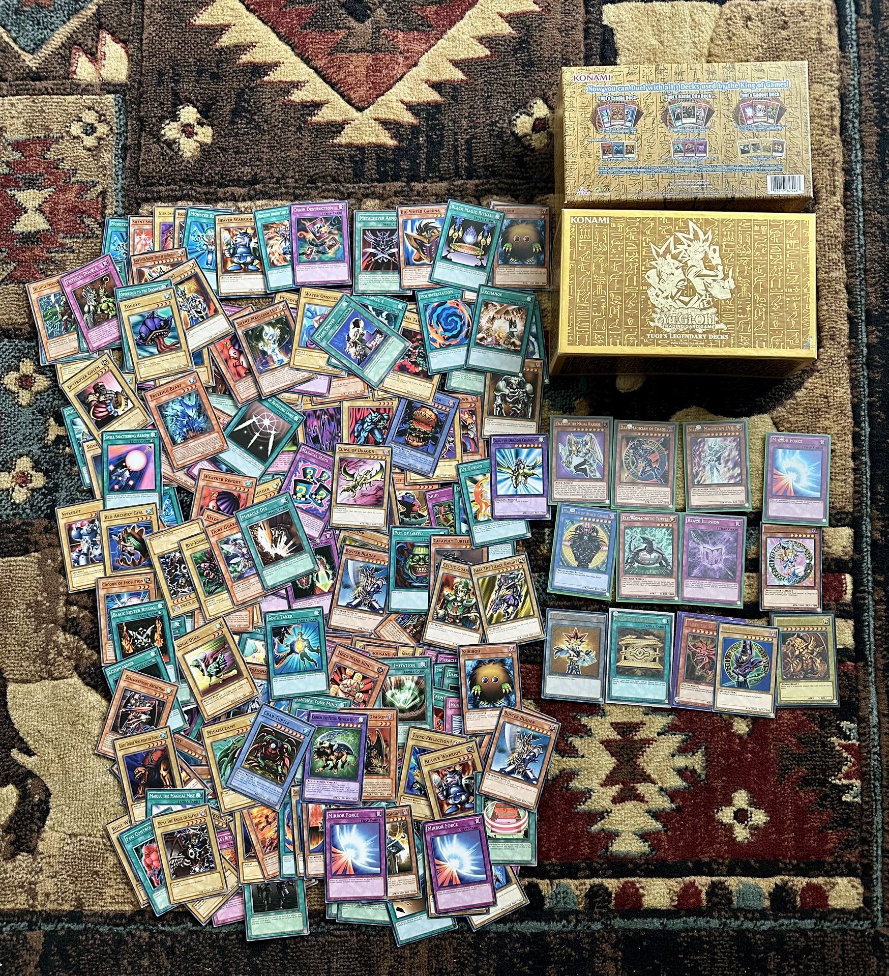 yugioh legendary decks 2015 II  Yu-Gi-Oh! TRADING CARD GAME Yugis Legendary Decks contains three different Decks used by the King of Games himself Opening *GOD CARDS and EXODIA!*