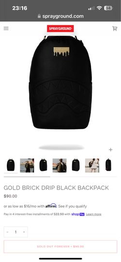 Sprayground back pack (sold out forever) labeled