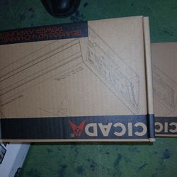 CICADA AUDIO BDA 1000.4 FOUR XHANNEL CAR AUDIO AMPLIFIER