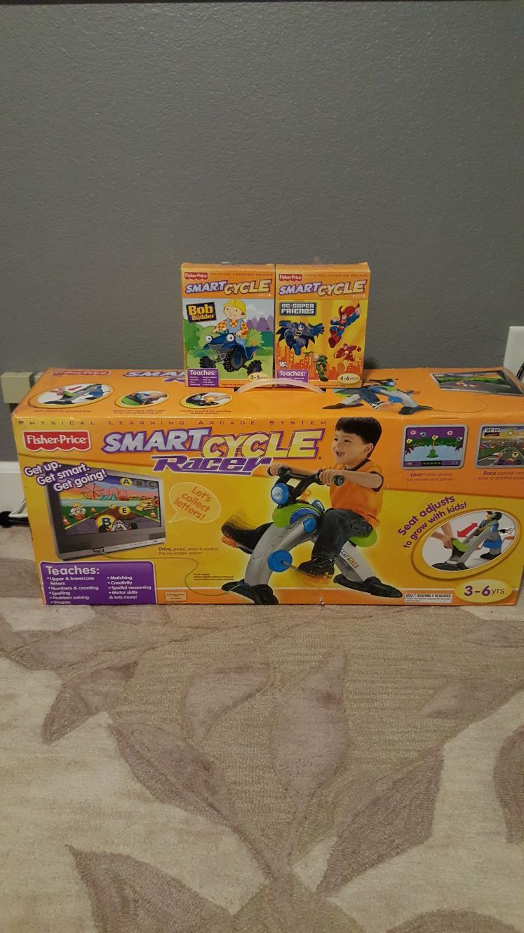 Smart Cycle Racer with 2 extra Games