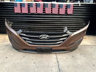 2016-2018 hyundai tucson front bumper assembly