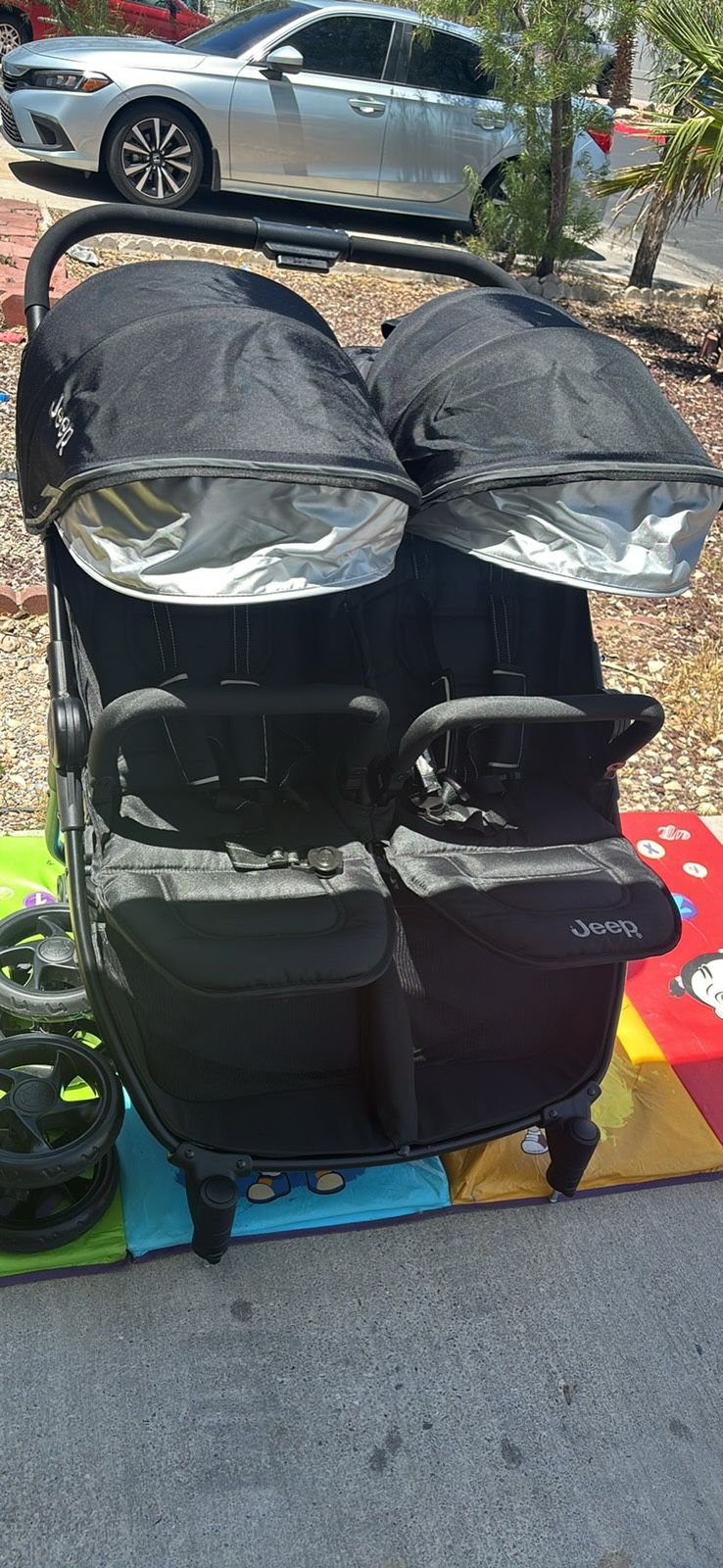 JEEP DOUBLE STROLLER