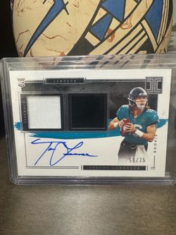 RC Trevor Lawrence 2021 Panini Impeccable Patch Auto
