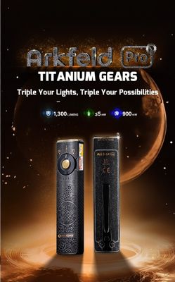 ARKFIELD PRO TITANIUM GEARS LIMITED EDITION 