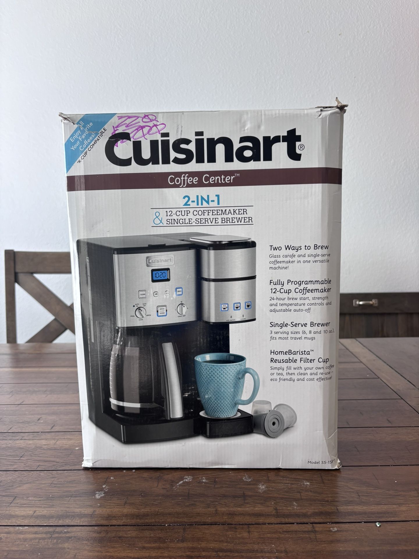 cuisinart coffee center 2-in-1 coffee maker 12 cup cofffee maker