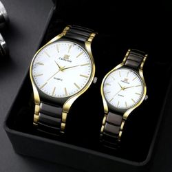 Hot Fashion Business Quartz Couple Watches