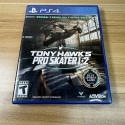 PS4 Tony Hawk Pro Skater 1 & 2