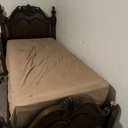 Bed Frame And Spring Box