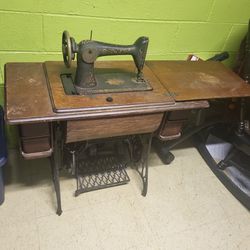 Old Fashioned Singer Sewing Machine
