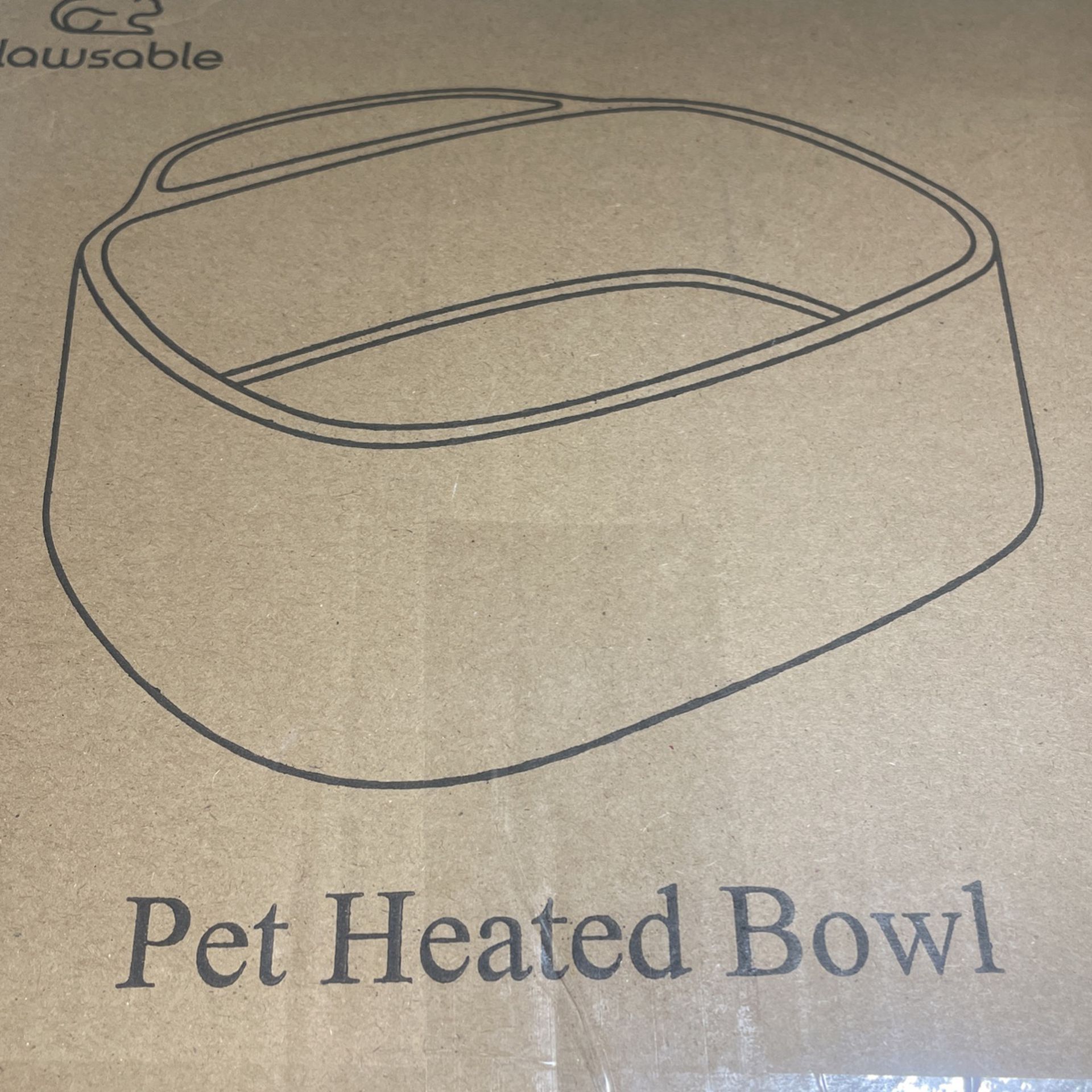 Heated Pet Bowl 