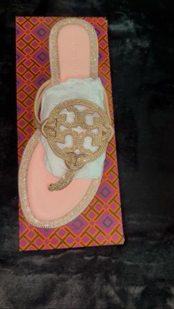 Pink Tory Burch sandals