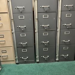 4  Drawers Steel Filing Cabinets 
