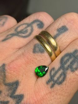 Wow 😮!! 💚 2.86 CT Lab-Created Colombian Emerald – Pear Cut Loose Gemstone !