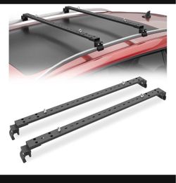 New in the box Heavy Duty 300 LBS Universal Roof Rack Cross Bars Compatible with Flush & Raised Side Rails, Adjustable Crossbars Cargo Carrier Rooftop