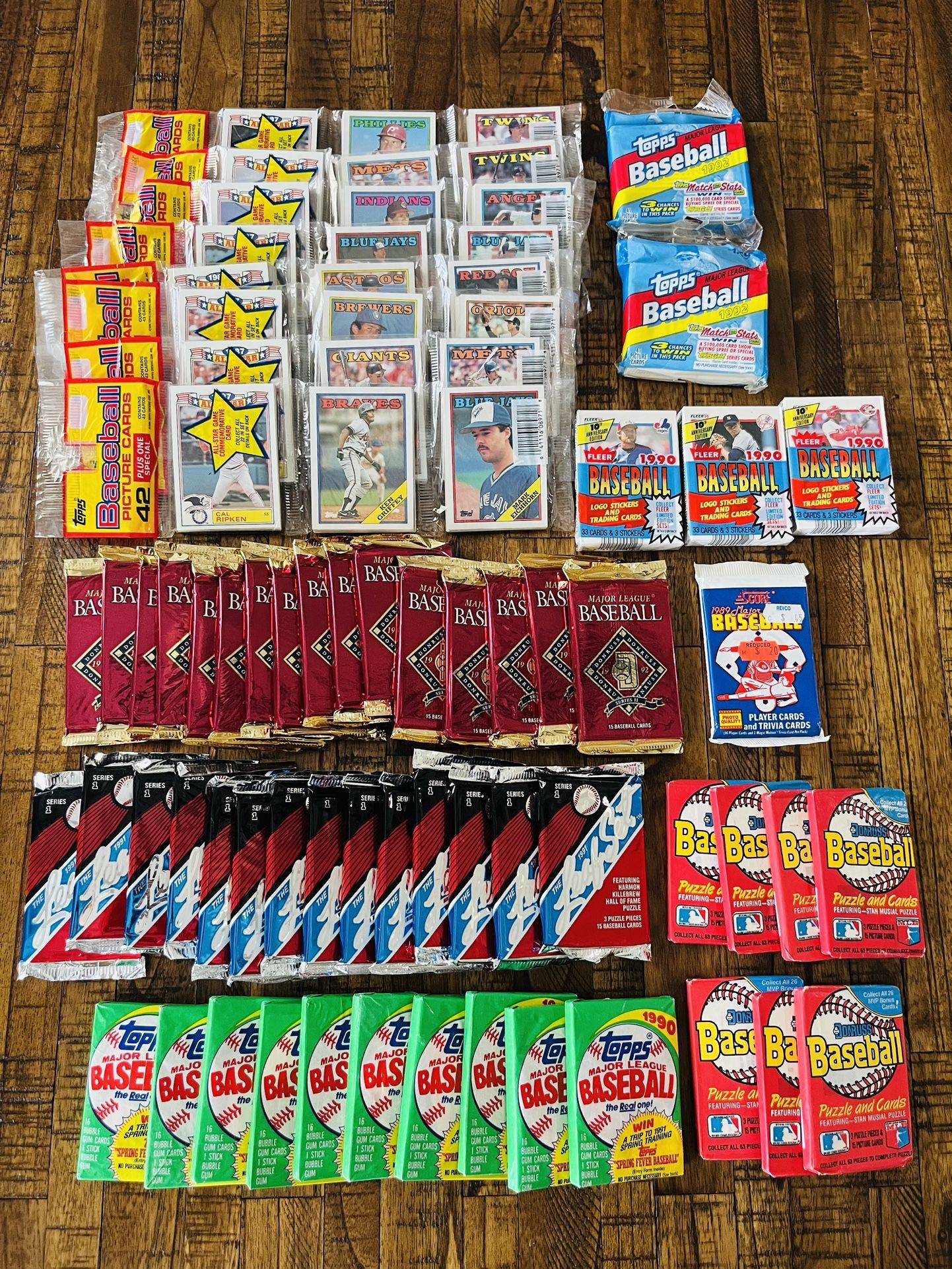 Baseball Wax Pack Lot *unopened*