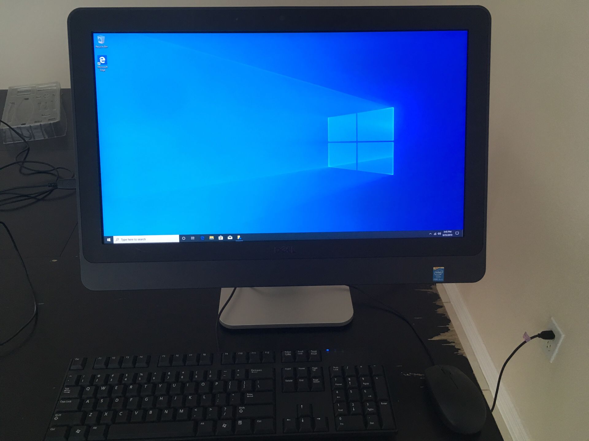 Dell intel core i5 4570s cpu 2.90GHz all in one AIO pc with keyboard and mouse Windows 10