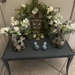 Floral Arrangements With Wreath 