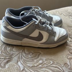 White And Grey Dunks