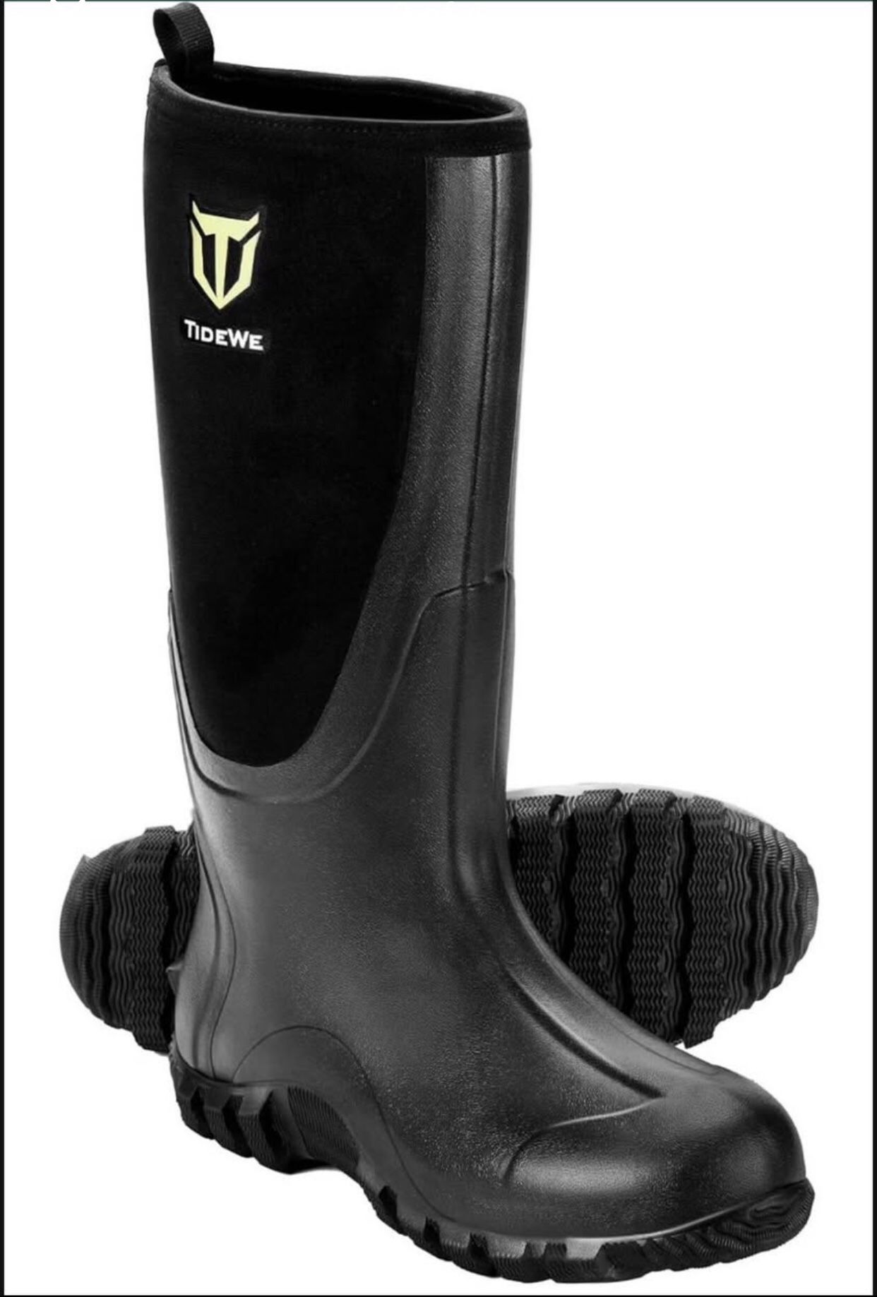 RUBBER BOOTS FOR MEN SIZE 10.1/2 