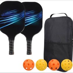New Premium Pickleball Paddles Set - USA Pickleball or USAP Approved