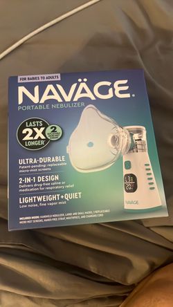 Navage portable nebulizer