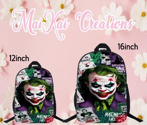 Joker custom backpack (READ DESCRIPTION)