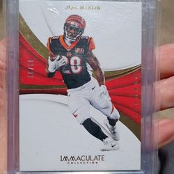 Joe Mixon /99 Immaculate Collection – Bengals Serial Numbered Card