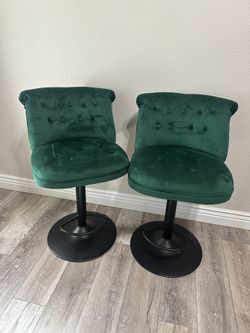 Green Barstools