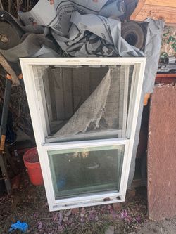 Double Hung Window White Frame