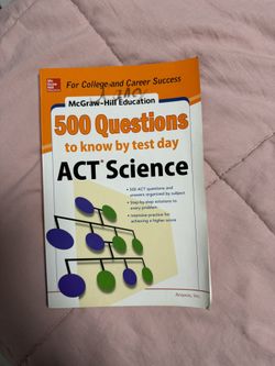 500 QUESTION ACT SCIENCE USED