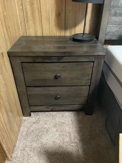 Queen bed and dresser