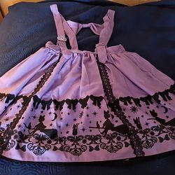 Her universe hot topic Kiki's delivery service suspender skirt dress