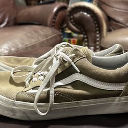 Green Old School Vans 
