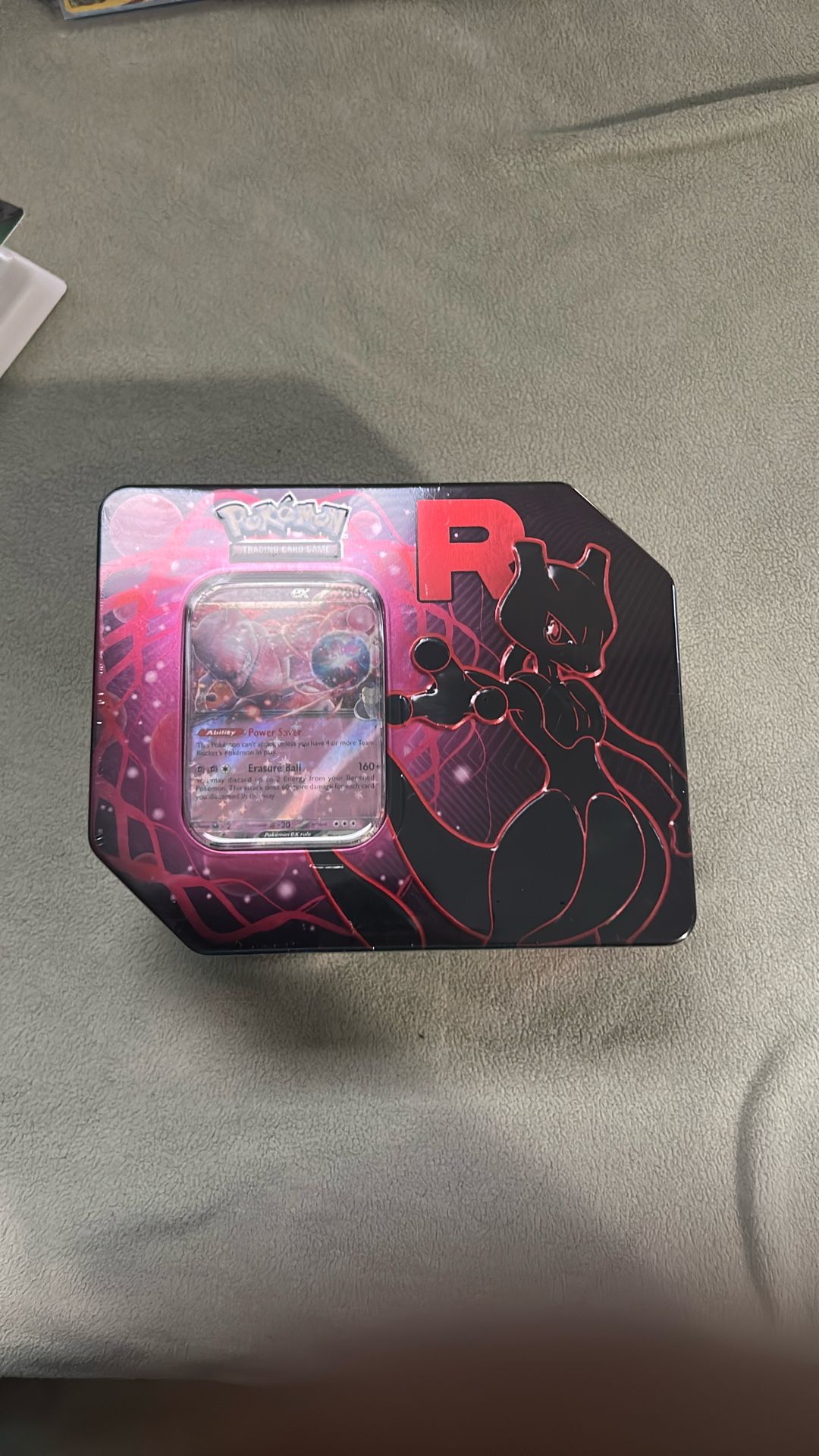 Sealed Pokemon Tin Team Rocket