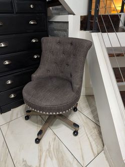 Office chair with pin nail