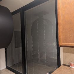 Free 2 Electric Glass Doors With Blinds 10 Feet 