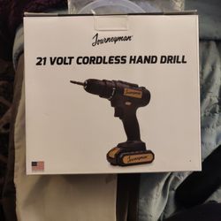 Journeyman 21 Volt Cordless Hand Drill 