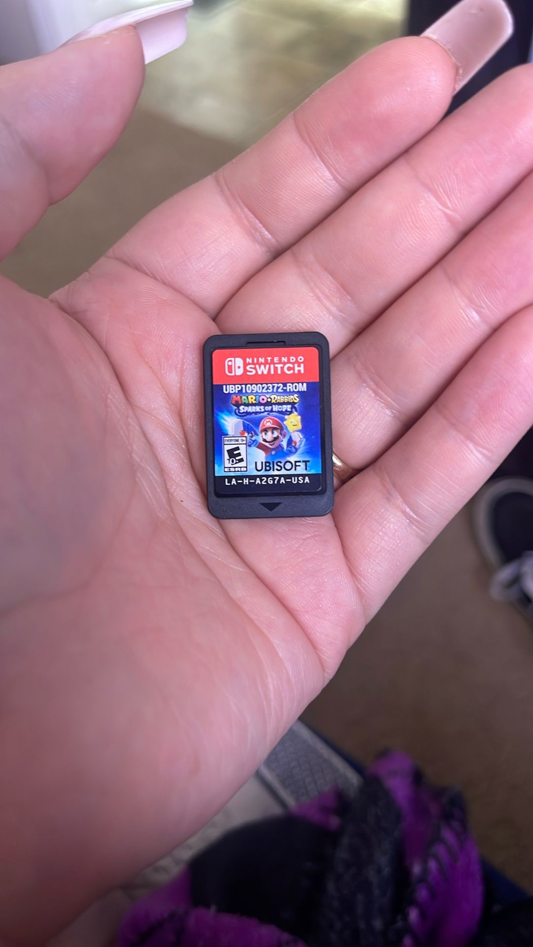 Nintendo Switch Super Mario Sparks Of Rabbit Hope