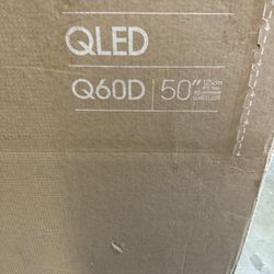 SAMSUNG 50-Inch Class QLED 4K Q60D Series Quantum HDR, Dual LED, Object Tracking Sound Lite, Q-Symphony, Motion Xcelerator, Gaming Hub, Smart TV with 