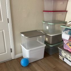 Empty Storage Containers All From Target 