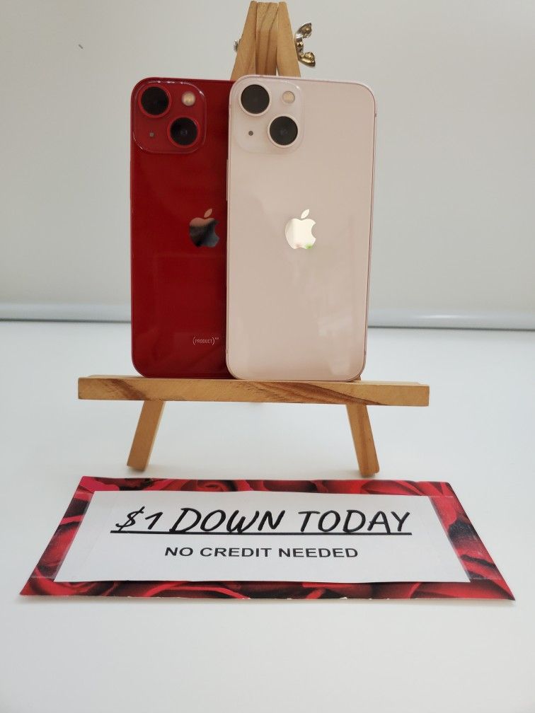 Apple IPhone 13 - $1 DOWN TODAY, NO CREDIT NEEDED