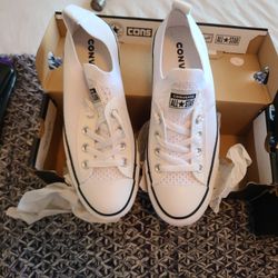White Converse 