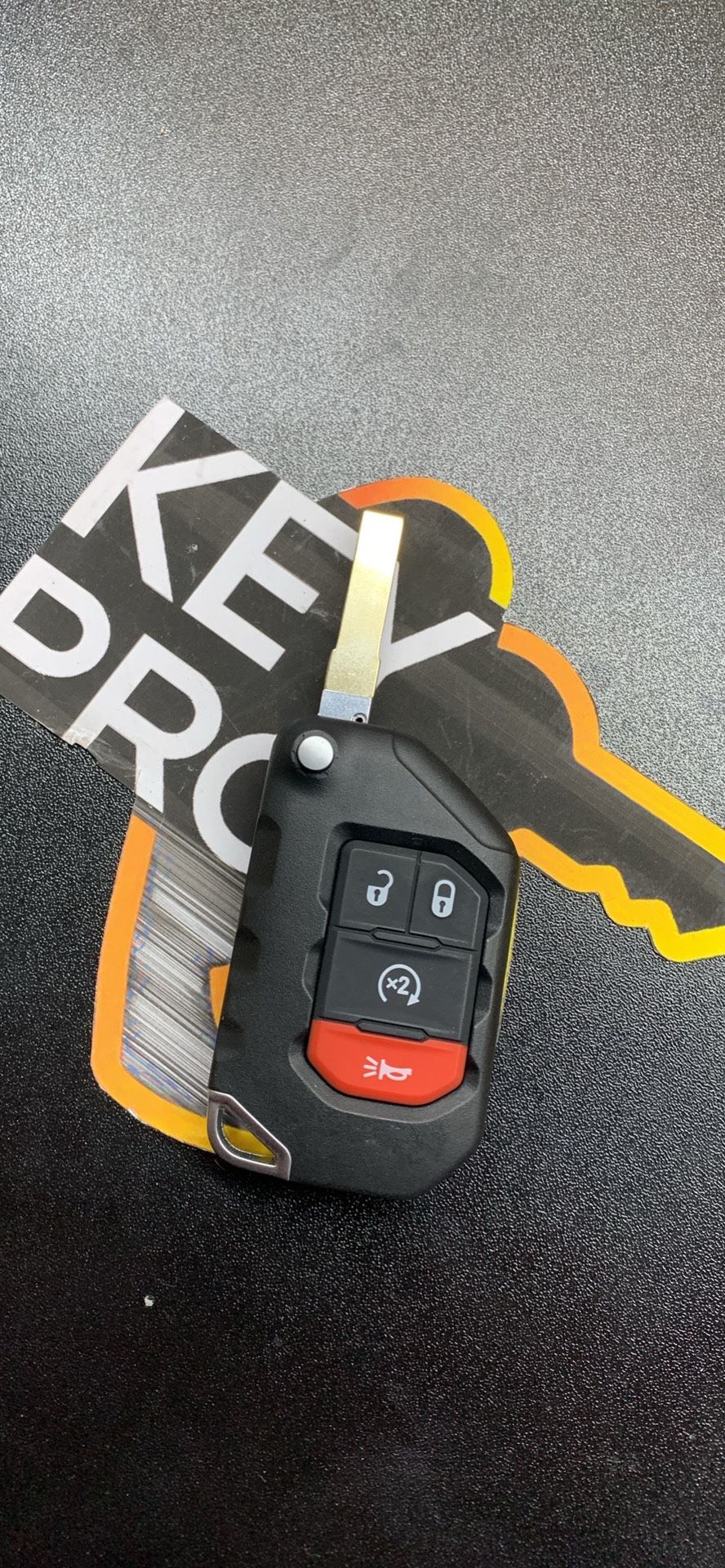 Smart Key Fob Jeep Wrangler