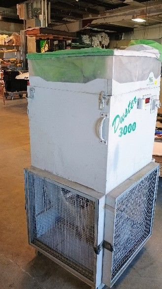 Paint Duster 3000 Exhaust) Ventilation System With Bag, Works Great Must Sell