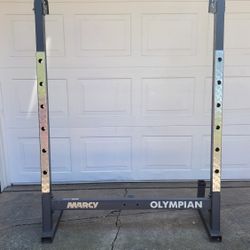 OLYMPIC FREE WEIGHT SQUAT RACK BENCH PRESS