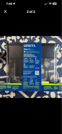 Brita elite filter water